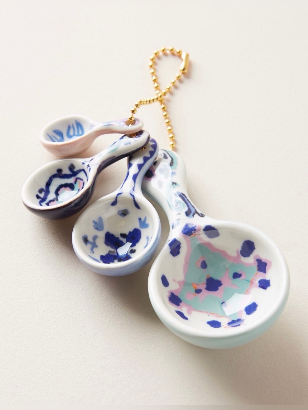 Anthropologie Lilia Measuring Spoons , Set of 4